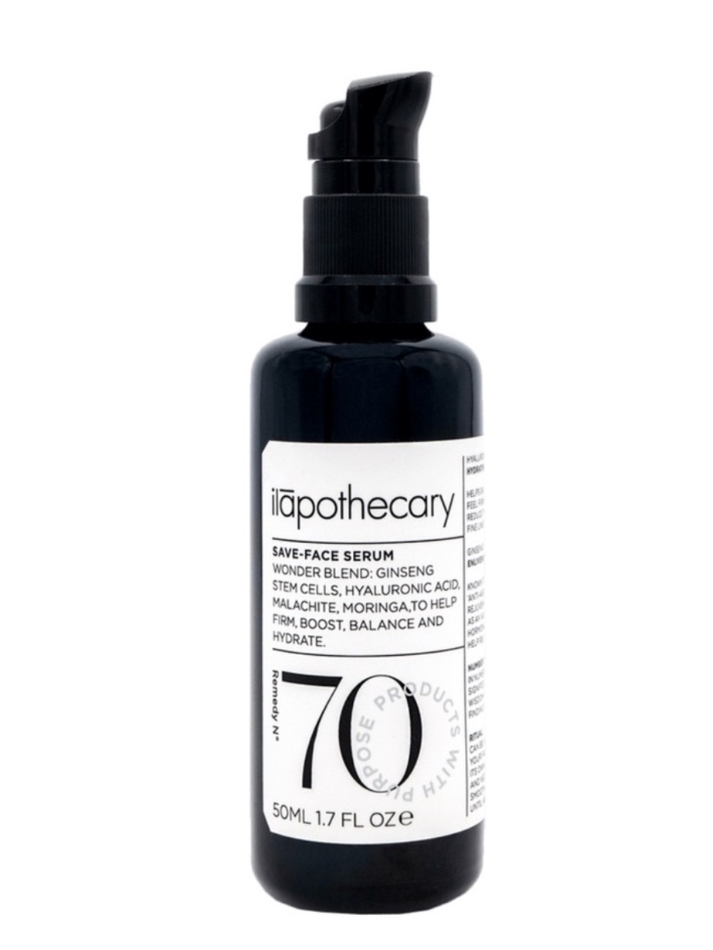 Ilapothecary Save-Face Serum 50ml BRAND NEW